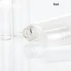 3 ml Portable Clear Glass Parfym Spray Bottle Tomkosmetiska behållare med atomiserare för resenär