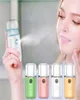 Mini twarz strumień kosmetyczny spray ręczny maszyna wodna nawilżająca nano jonowa mgła twarz nawilżająca sauna poru twarzy oczyszczanie zbyt 6162400