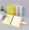 A5A6 Colorato Creativo Impermeabile Macarons Raccoglitore Mano Ledger Notebook Shell Looseleaf Notepad Diario Cancelleria Copertina Scuola Off6636163