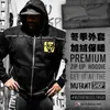 Mens Winter Wool Zipper Jacket Gym Singlets Sweatshirts Mens Fleece Hoodies Stringer Bodybuilding Fitness Casual Pullovers 240308