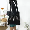 Boodschappentassen Aangepast Fonetisch Alfabet Piloot Vliegtuig Canvas Vrouwen Draagbare Boodschappen Luchtvaart Vliegtuig Vechter Tote Shopper