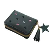 Wallets 2024 Fashion Portable Card Holder Coin Purse Tassel Wallet Short Women Multi Slot Pouch Mini Korean Version