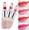 Beauty Lipstick Moisturizing Long Lasting Flower Crystal Jelly Lipstick Magic Temperature Color Changing Lip Balm1486492