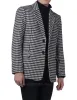 Jackets Men's Blazer Plaid Two Buttons Business Suit Jacket Notch Lapel Jacket Male Blazer Only In Stock Size XS5XL