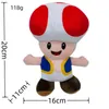 8-inch Super Mushroom-serie kleine paddestoel kleine groene draak knuffel