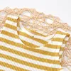 Clothing Sets 0-24M Born Baby Girls Striped Clothes Outfits Sleeveless Vest Tops Shorts 2Pcs Summer Toddler Infant Suits