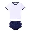 Japanese School Uniform Cosplay Costume Gym Sportwear Tshorts Bloomers Costumes JK Suit 240226