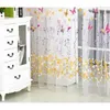 one piece 270x100cm Butterfly Sheer Curtain Tulle Window Treatment Voile Drape Valance 1 Panel Fabric u70929194b