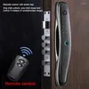 Smart Lock Biometric Tuya WIFI APP Remote Camera Electronic Door Password Fingerprint Locks Key IC Card Unlock