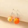 Orecchini pendenti Creativo carino acrilico frutta goccia gioielli ciondolo geometrico per donne ragazze adolescenti bambini fascino festa accessorio regalo