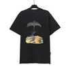 2024Palms angels T shirt summer mens t shirt designer shirt Fashion Loose Tee Mens Casual Shirt Luxury Hip Hop Style Shorts Sleeve Clothes picture print cotton blend