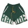 RHude Shorts Designer Herren Shorts Basketball Kurzhose Luxurys Sommer Beach Palm Letter Mesh Street Mode -Jogginghose