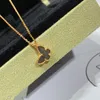V Necklace V Gold Plated Mijin New Mini Butterfly Necklace CNC Advanced Precision Edition Exquisite and Dynamic Valentines Day