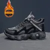 Schoenen voor dames Nieuwe mode Sneakers Hoge tops Leer Casual sportschoenen Meisje Veterschoenen Super AAA + sneakers met dikke zolen