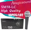 10pcs Yeni yüksek kaliteli SM58LC SM 58 58LC Kablolu Dinamik Kardiyoid Profesyonel Mikrofon Efsanevi Vokal Mikrofon Mike Mic3299826