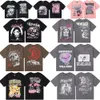 designer t-shirt hellstar shirt Nieuwe Skill Boys voor Zomer tshirt Graffiti print heren en dames dezelfde losse stijl designer tshirt Multi-stijl kiezen