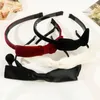 Haarspangen Elegante Samtschleife Lünette Haarband Für Frauen Koreanische Retro Stirnband Mädchen Vintage Hoop Urlaub Party Bands Zubehör