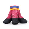 Nonslip Pet Dog Shoes Boots Waterproof Rubber Fixed Dogs Socks Pets Rain Snow Footwear Feet Cover For Medium Big 240304