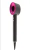 Inget fläktvakuumtork Torkare Professionella salongverktyg Blow Dryer Heat Super Speed ​​Flower Torka hårtorkare1687426