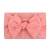 Hair Accessories Baby Girl Headband Infant Bows Born Headwear Ear Elastic Gift Toddler Bandage Ribbon Soft Bowknot