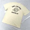 Designers de t-shirts de mode masculine et femmes leon dore sweatshirts artiste américain graffiti imprimé d'été décontracté à manches courtes vq2b