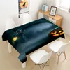 Halloween Tablecloth Polyester El Picnic Table Rectangular Covers Home Dining Tea Decoration Cloth314R