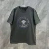 Męskie projektant Medusa Ozbisany rok Dragon T-shirt luźne modne letnie krótkie rękawy swobodny mężczyzna Milano Stamp Tshirt Sports T-shirts TEE T0Z6