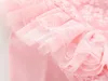 Långärmad spetsar baby flicka klänning fest och bröllopsklänningar dop prinsessa bomull baby flickor kläder hösten 240226