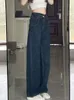 Jeans larghi oversize da 300 kg, nuovo autunno e inverno per le donne, pantaloni a gamba dritta dimagranti Mm paffuti, marchio di pantaloni da donna