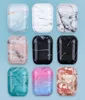 W przypadku AirPods Case Anti Knock Luksusowy marmurowa torebka Pełna ochronna okładka obudowy dla Apple Airpod Earchphone Staffone do AirPod3189746