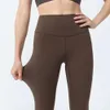 Lu Align Pant Lemon Женские термобрюки Женская подкладка для йоги плюс флисовые теплые спортивные колготки Fiess Леггинсы с высокой талией Индивидуальный тренажерный зал Jo