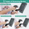 JRHC Handheld 2D Scanner Scanner USB QR Code Wired Automatic 1D PDF417 Data Matrix Bar Plug Plud and Play 240229
