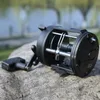 Sougayilang Trolling Reel Drum Fishing Reel Left/Right Hand Casting Sea Fishing Reel Large Line Capacity Baitcasting Reel240227