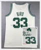 Retro Mesh Larry Basketball 33 Bird Jerseys Kevin 5 Garnett Paul 34 Pierce Kevin 32 McHale Bill Robert 00 Parish 6 Russell Men Youth 100% Brodery Fast Send