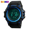 SKMEI 1538 Marque Hommes Montres De Sport Heures Podomètre Calories Montre Numérique Altimètre Baromètre Boussole Thermomètre Météo Hommes Wa2648