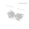 Van Four Leaf Clover Oorbellen Cleef Charm stud oorbellen ontwerper voor dames luxe sieraden orecchini VC threeflowers drie boor oorbellen vier blad bloemen goud c