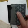 Ny tredimensionell konstnärlig fiskskala mönster korthållare rand tryckt läder plånbok flp korthållare2181238u