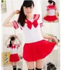 Summer Japanese school uniforms anime cosplay sailor suit short sleeve topstieskirt Navy Preppy style Students Uniform for Gir 240226