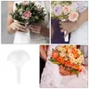 Material de buquê de flores decorativas, suporte de alça de casamento, chocolate fresco, artificial, suporte de plástico para noiva, faça você mesmo