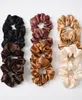 2020 Scrunchies Haarbanden Effen Satijnen Haarbanden Dikke Darm Haarbanden Touwen Meisjes Paardenstaarthouder Haaraccessoires 6 Ontwerpen 4274780