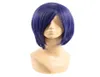 Nouveau Halo Cortana violet court Bob droite Anime fête cheveux Wigs2175617