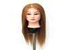 24quot 100 Synthetic Hair Hairdressing Cosmetology Mannequin Manikin Training Head Model With wig Clamp 4068179