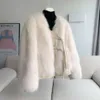 Whole Skin Fox Belly Women 2023 New Haining Integrated Temperament Fur Coat For Winter 148920