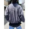 Gallerydept Hoodie Designer Mens Jaquetas Gallary Dept Moletom Com Capuz Depts Vintage Lavado Antigo Emblema Impresso Galery Dept Solto Jaqueta Jeans Homens Mulheres Casaco 963