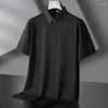 Herren Polos Arrival Fashon Suepr Large Summer Neck Short Sleeve Polo Plus Size XL 2XL 3XL 4XL 5XL 6XL 7XL