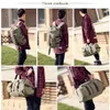 3IN1 Vintage Backpack Torba Mężczyzna Mężczyzna plecaki szkolne torby szkolne duże pojemność Pakiet Portable Duffel Bag Pakiet dla dziewcząt Boys223V