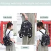 School Bags Fashion Simple Backpack For Women's Portable Water Resistant Oxford Cloth Daypack Business Travel Outdoor Mochila
