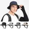 Wide Brim Hats Surfing Sun Hat Protection Fisherman With Adjustable Chin Strap For Outdoor Activities Breathable Quick Dry