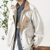 Jachtjassen Safari-jas voor heren Ontwerp met meerdere zakken Retro opstaande kraag Windjack Vrijetijdskleding Opvouwbaar