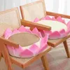 Kudde utomhusmatta lotus bekväma kontorsplatser som modellerar anti-gliddyna stol s rosa bedårande formade golvbarn